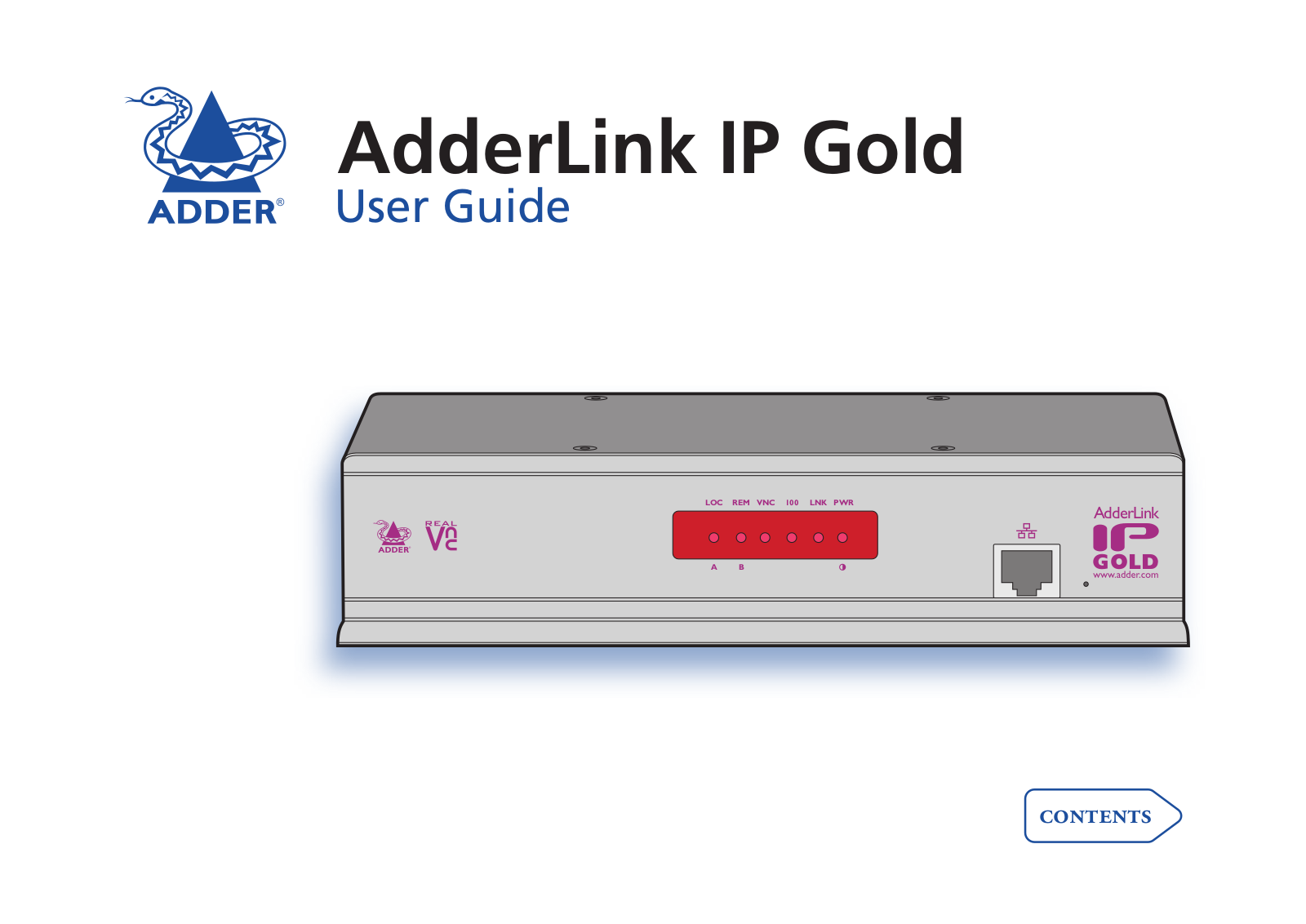 ADDER AdderLink IP Gold User Manual