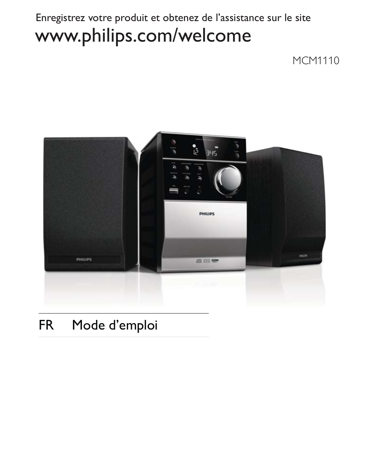 PHILIPS MCM1110, MCM111012 User Manual