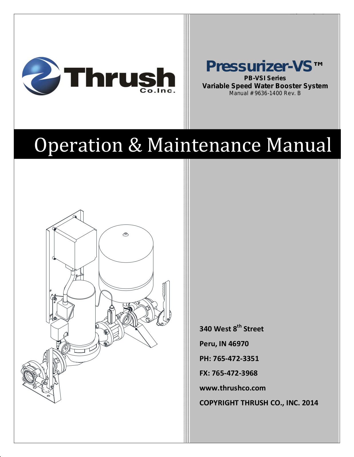 Thrush VS PB-VSI User Manual