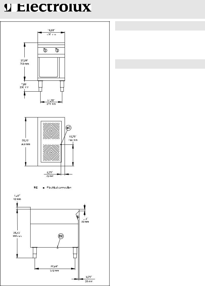 Electrolux 584127 General Manual