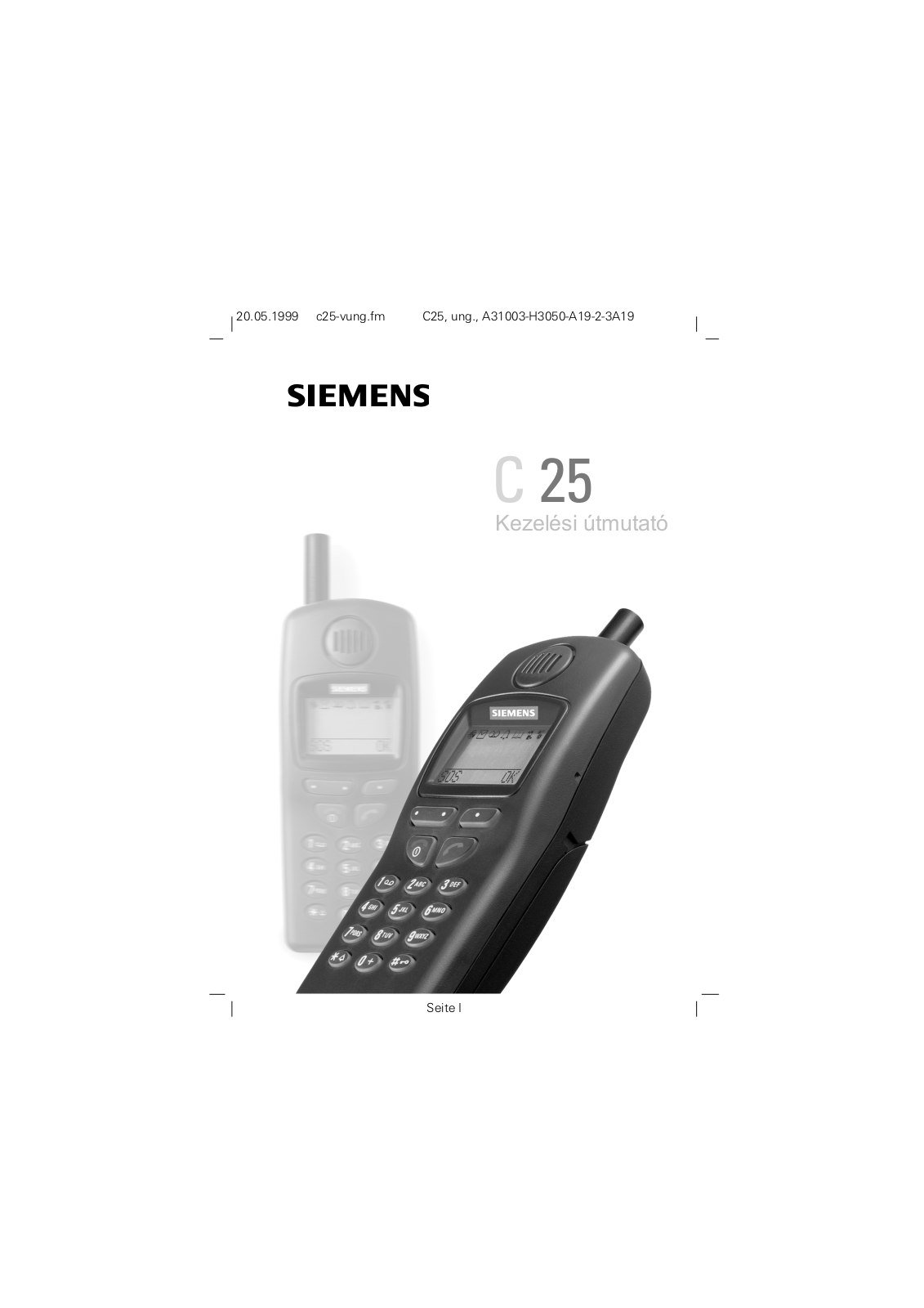 Siemens C25 User Manual