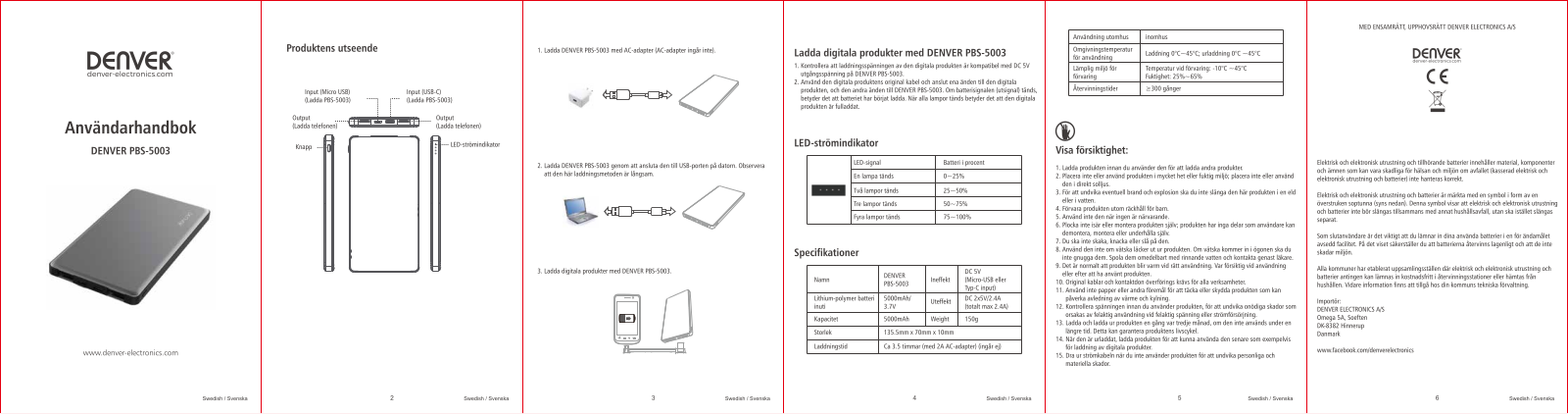 DENVER PBS-5003 User guide - ManualMachine.com