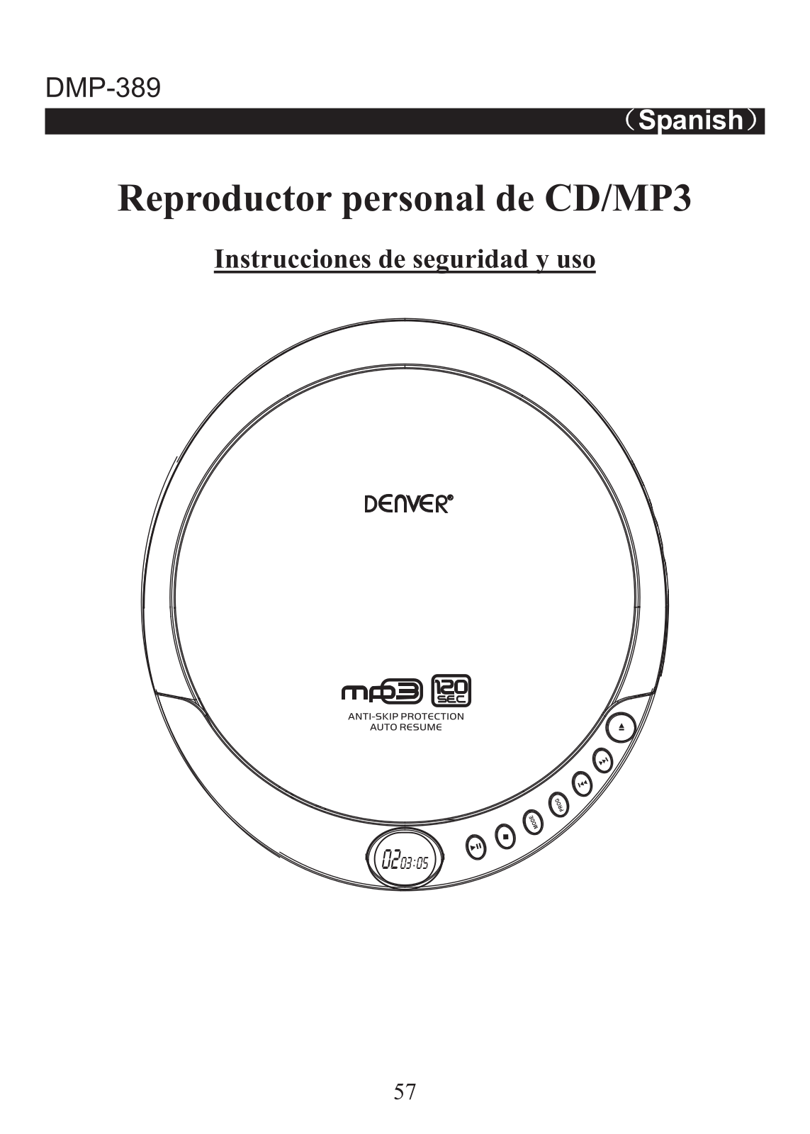 Denver DMP-389 User Guide