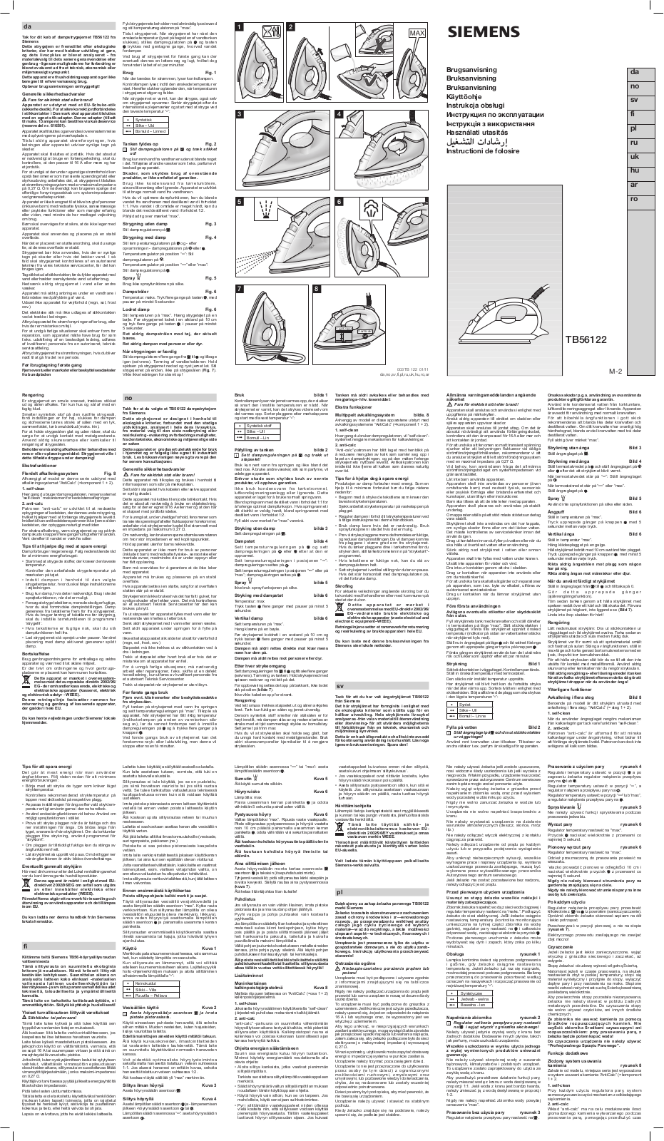 Siemens TB56122BOX, TB56122 User Manual