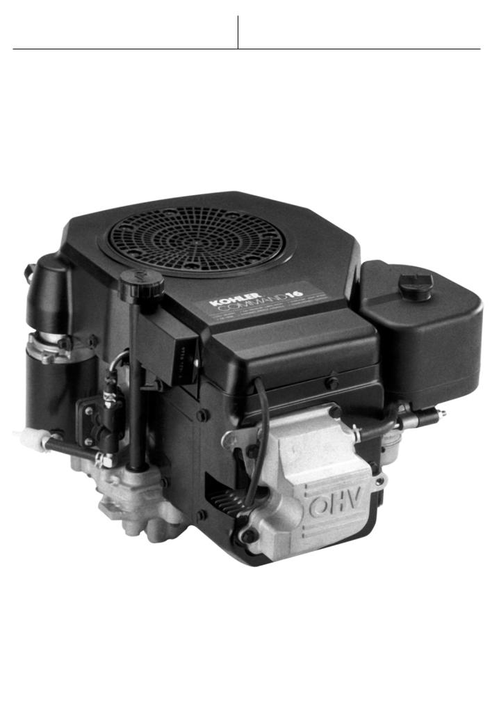 Kohler CV450-CV15, CV493, CV430-CV13 User Manual