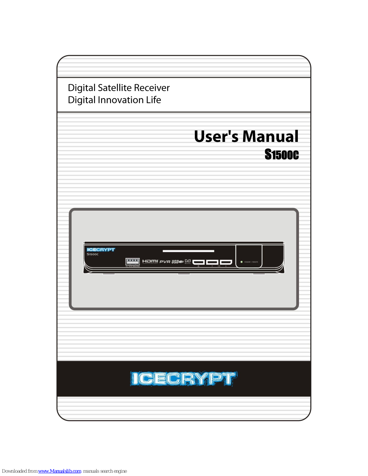 Icecrypt S1500C User Manual