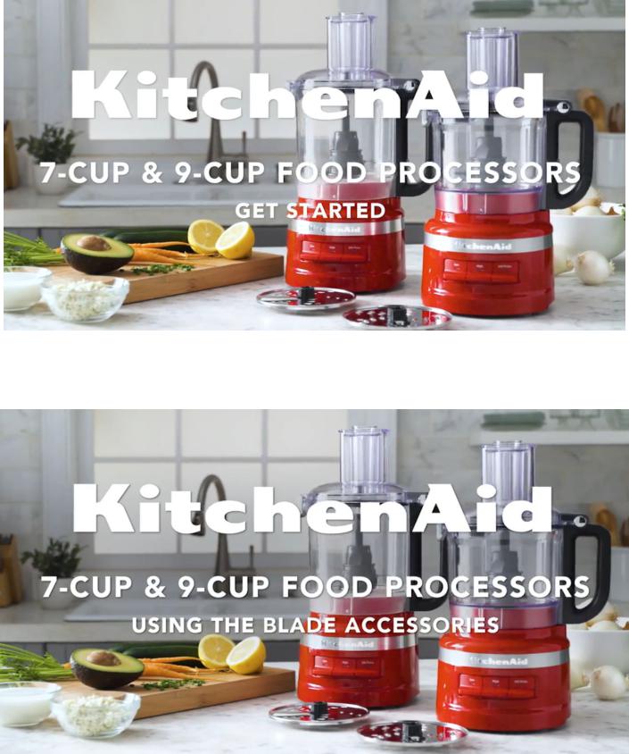KitchenAid 5KFP0719AER, 5KFP0719ACU, 5KFP0719AOB, 5KFP0719AAC User Manual