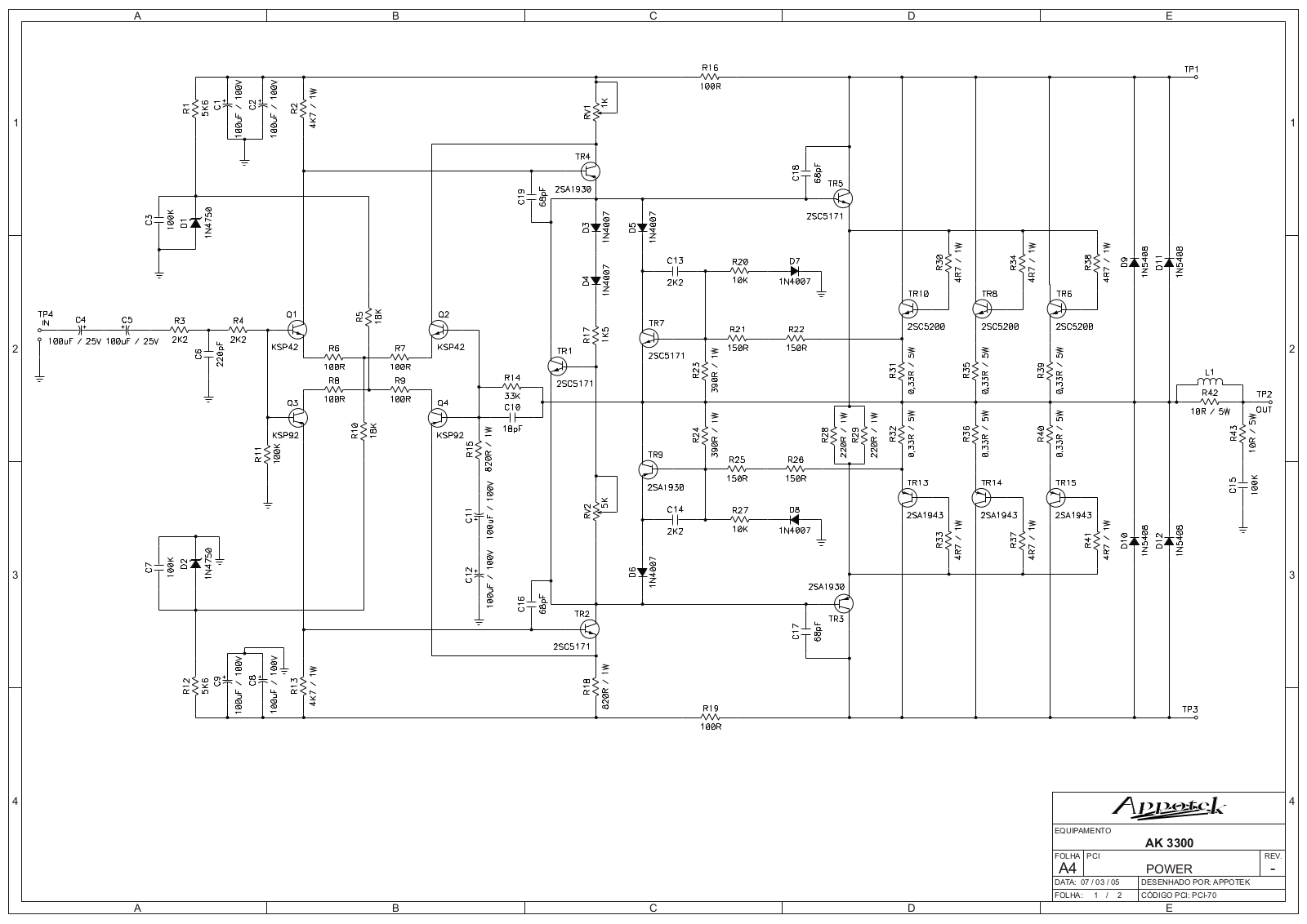 APPOTEK AK-3300 Schematic - ManualMachine.com