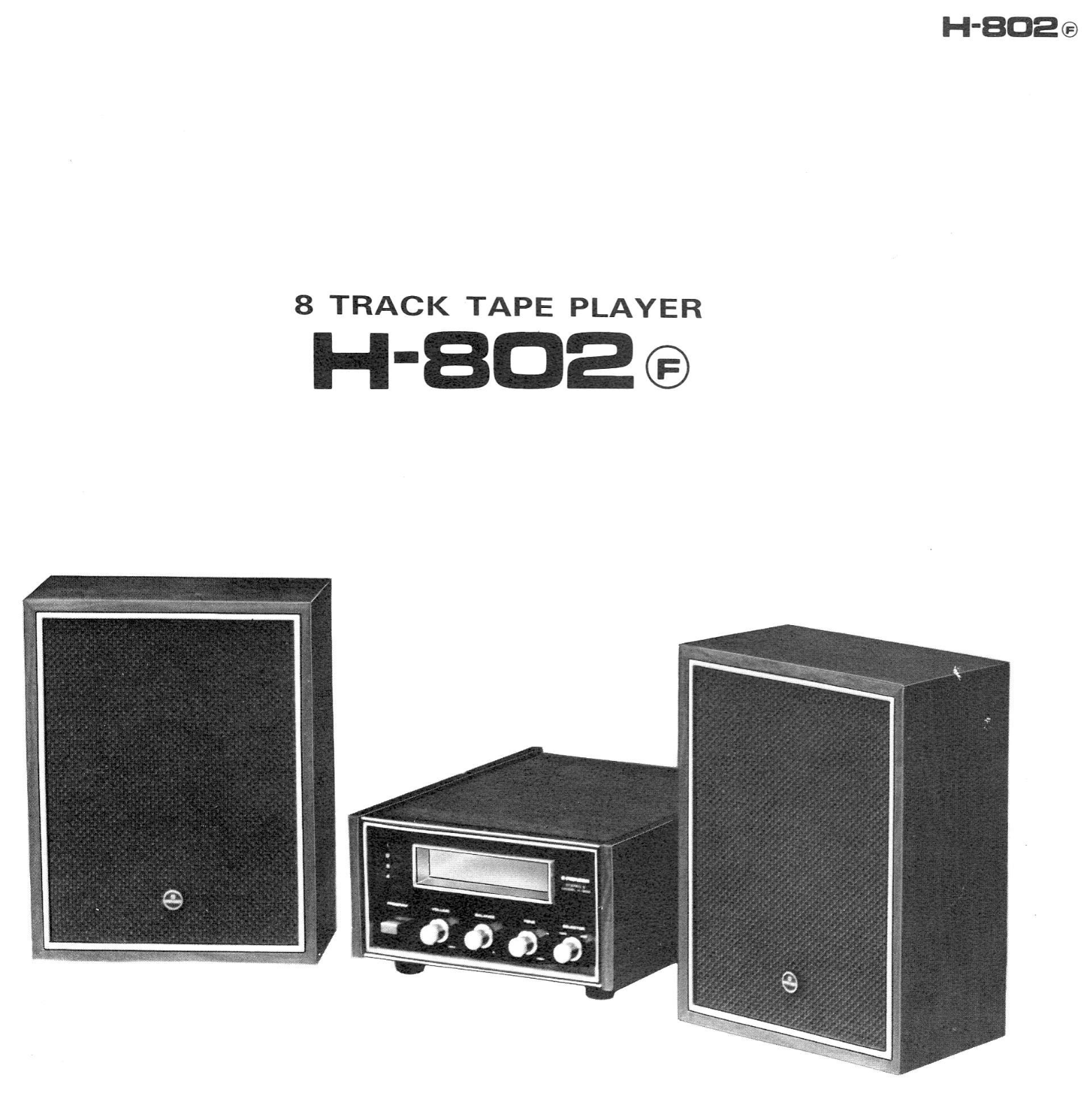 Pioneer H-802 Schematic