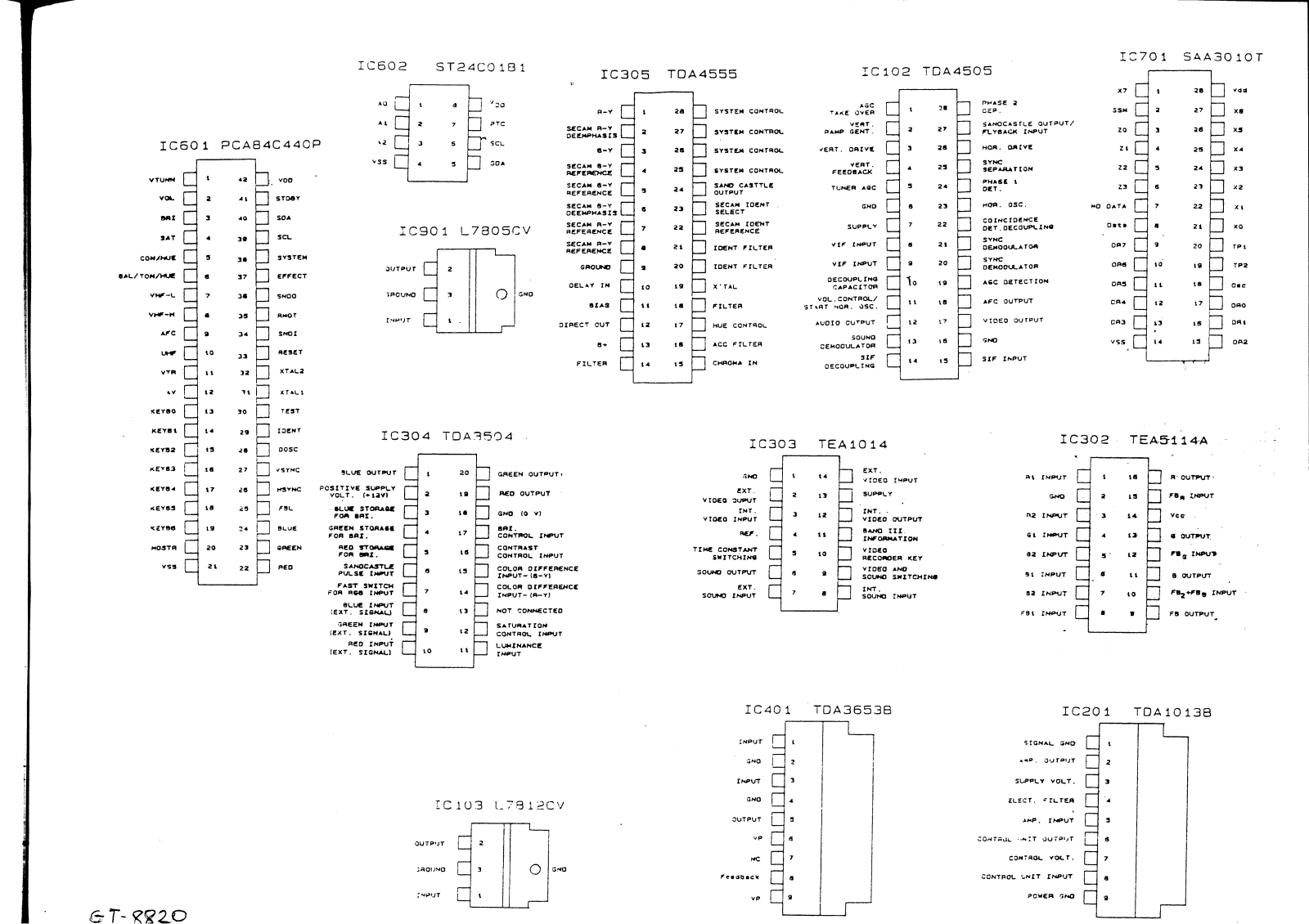 Apex gt8820 schematic