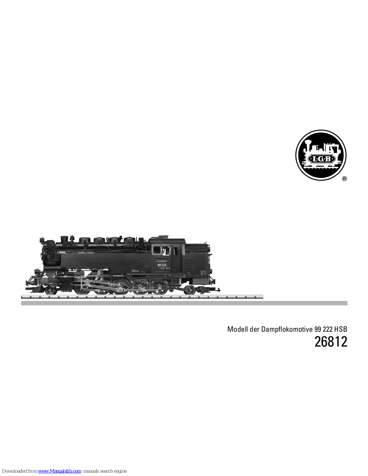 marklin 99 222 HSB User Manual - ManualMachine.com