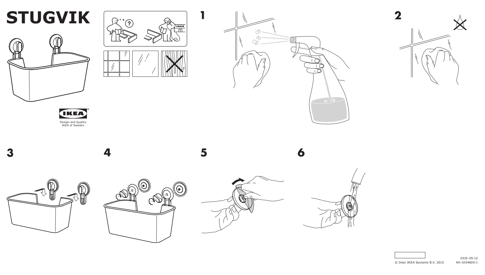 Ikea 50249381 Assembly instructions