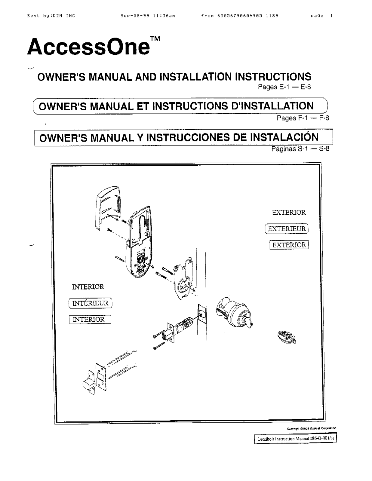 Spectrum 872 User Manual