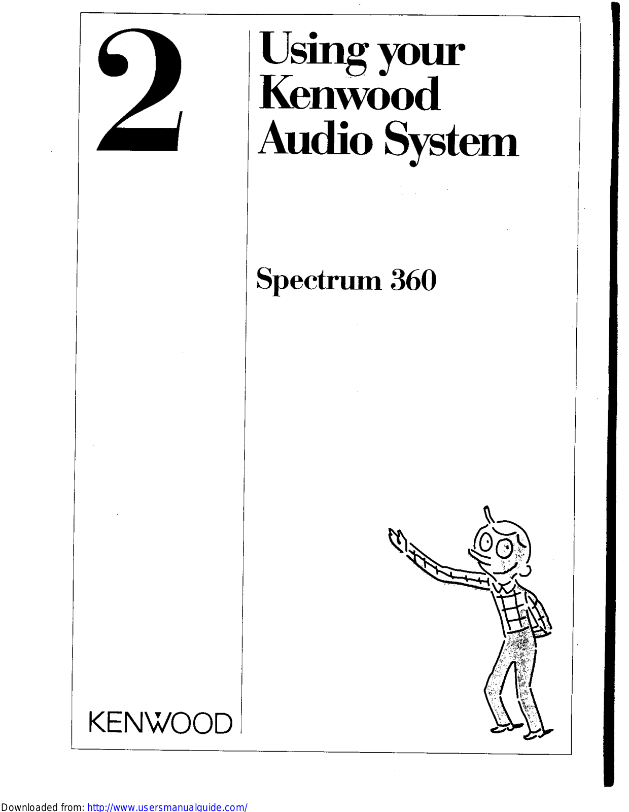 KENWOOD SPECTRUM360, KX-W597, KR-597, KE-597, JL-507 User Manual