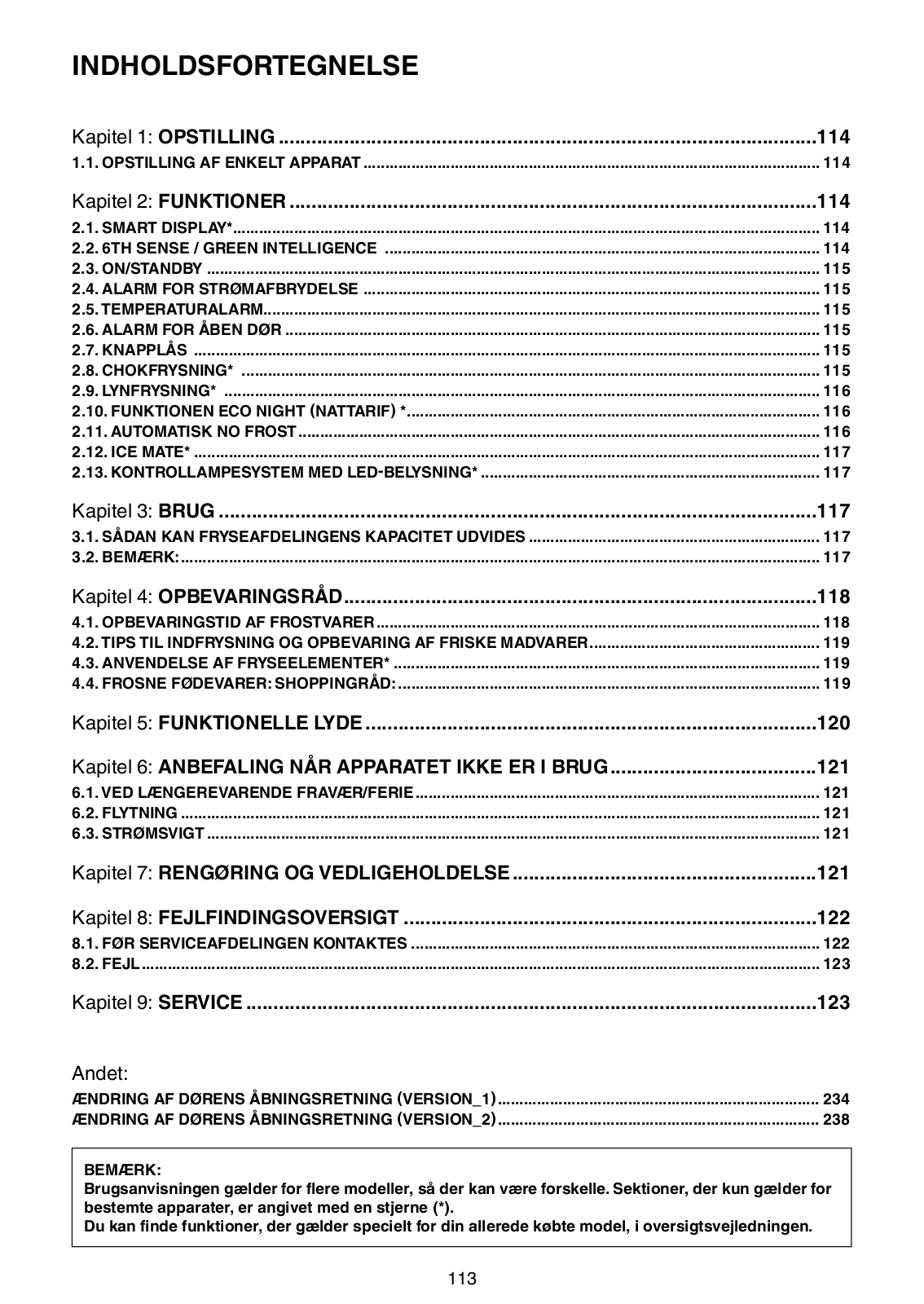 WHIRLPOOL ACO070 User Manual