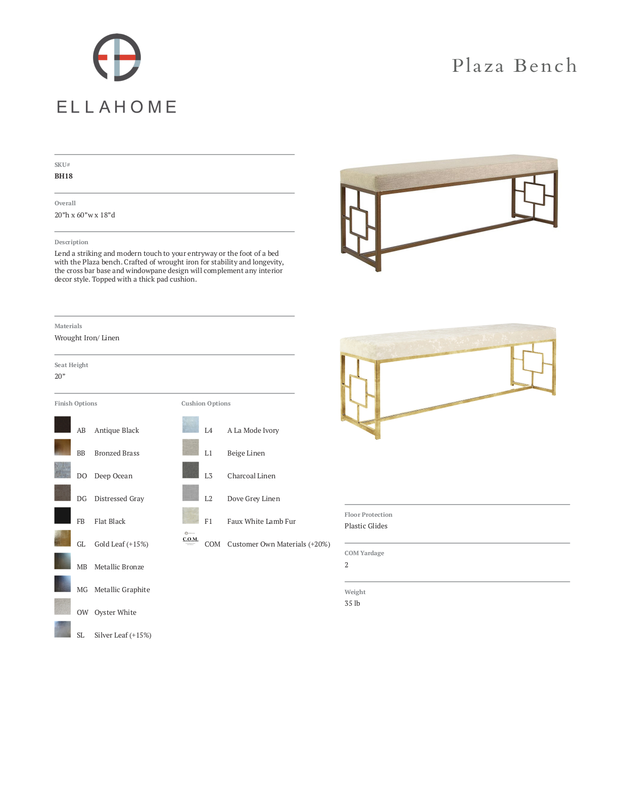 ellahome FRQP1445 Specifications - ManualMachine.com