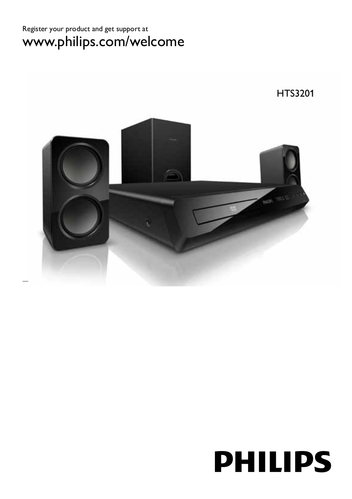 PHILIPS HTS3201 User Manual