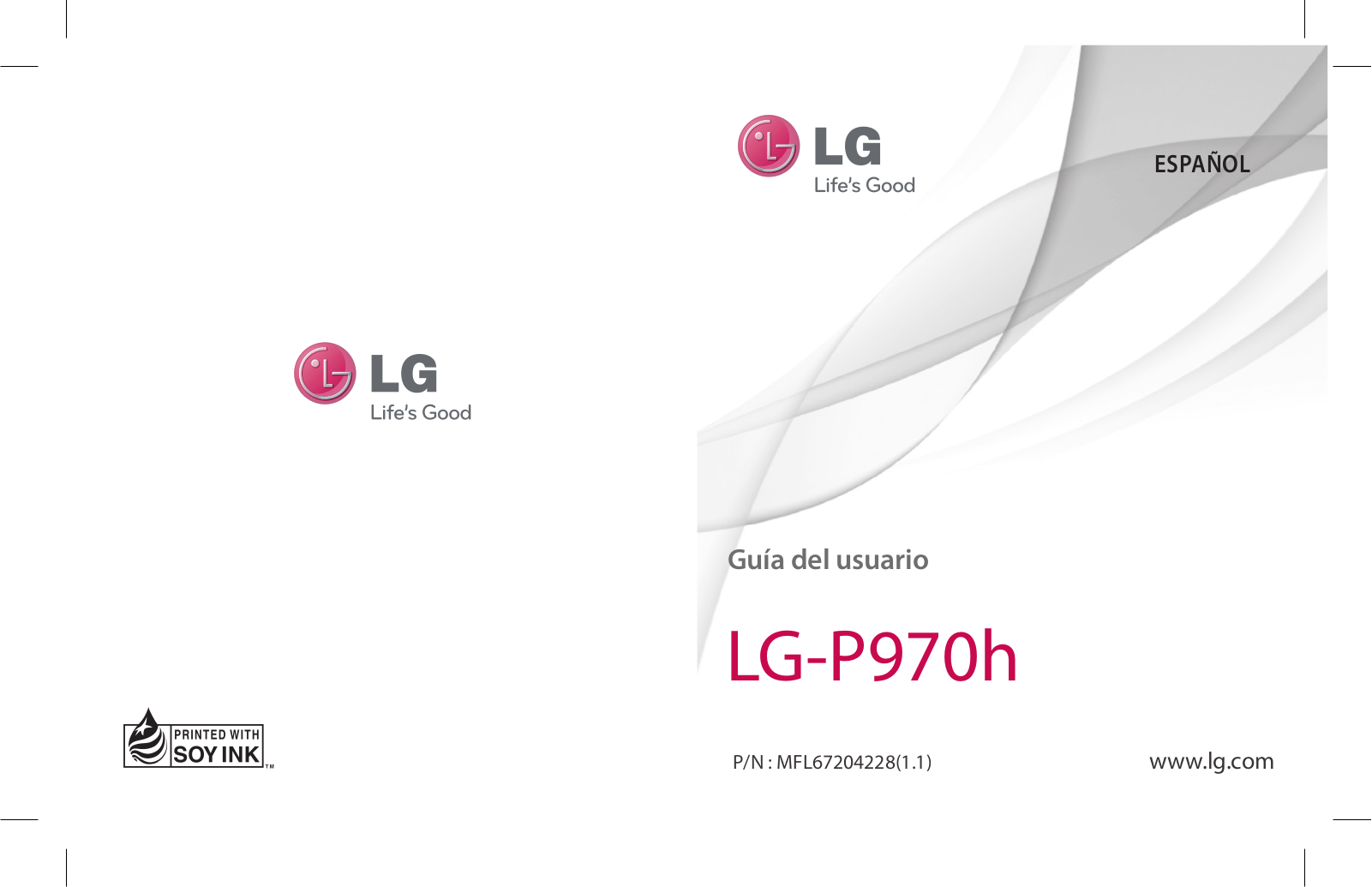 LG LGP970H Owner's manual