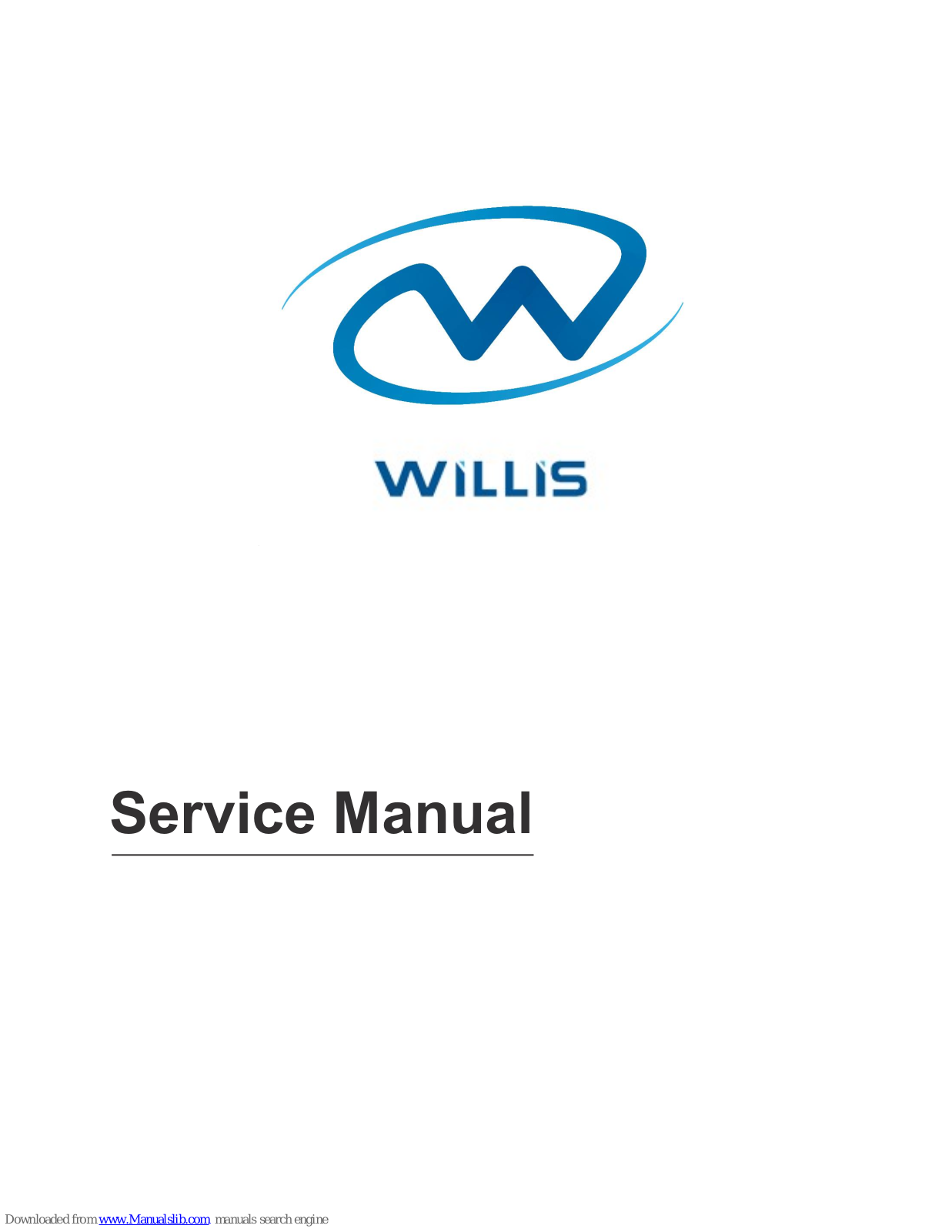 Willis WMI12MH16S, WMI09MH16S, WCM24MH18S, WCM18MH18S Service Manual