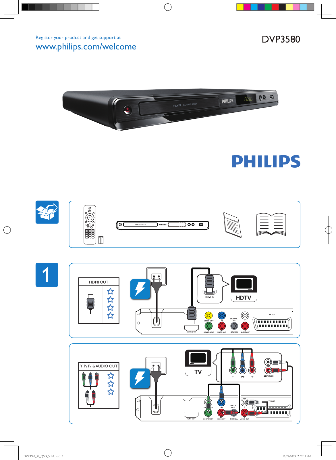 Philips DVP3580-58 User Manual