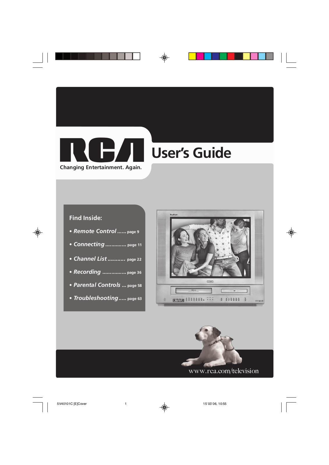 RCA 24F502TDV User Manual