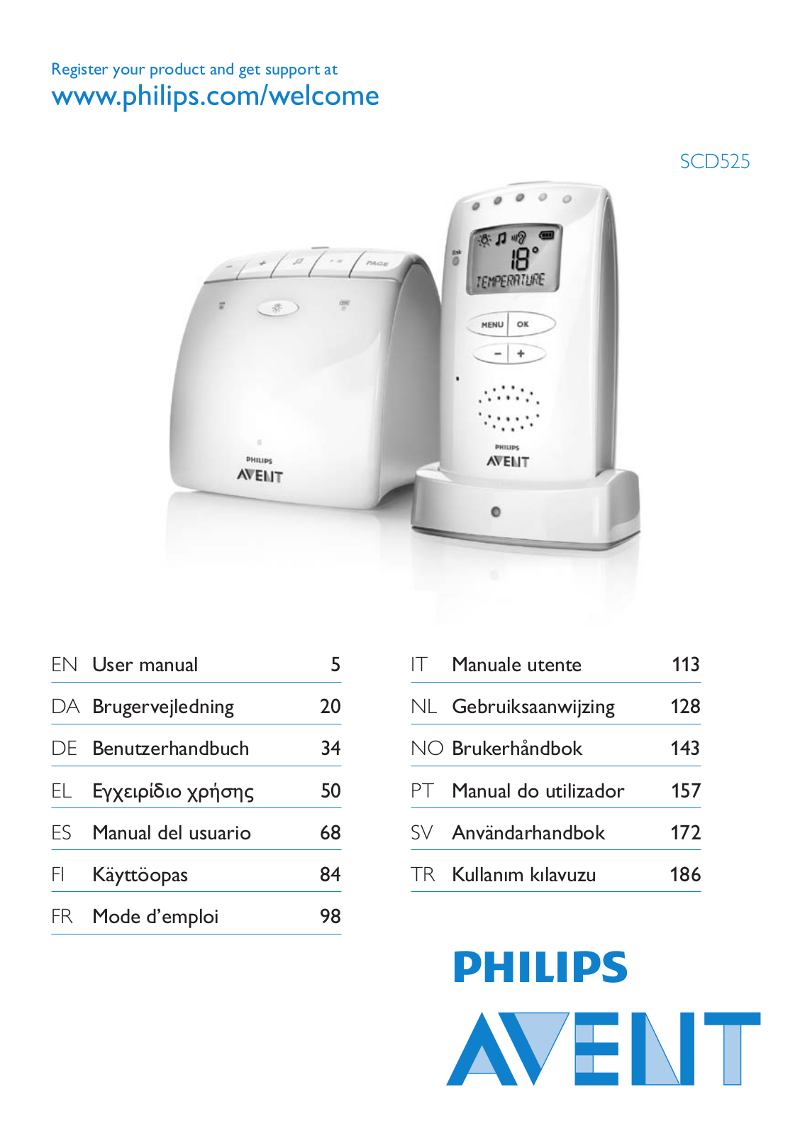 Philips SCD525 User Manual