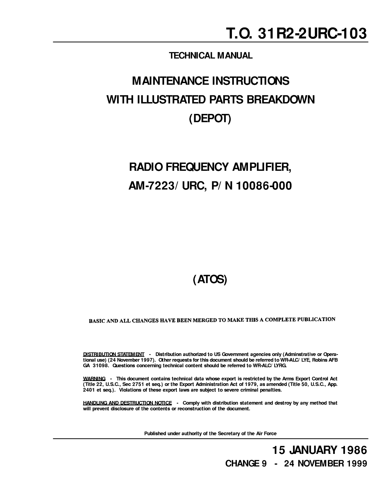 Harris 31r2 2urc 103 schematic