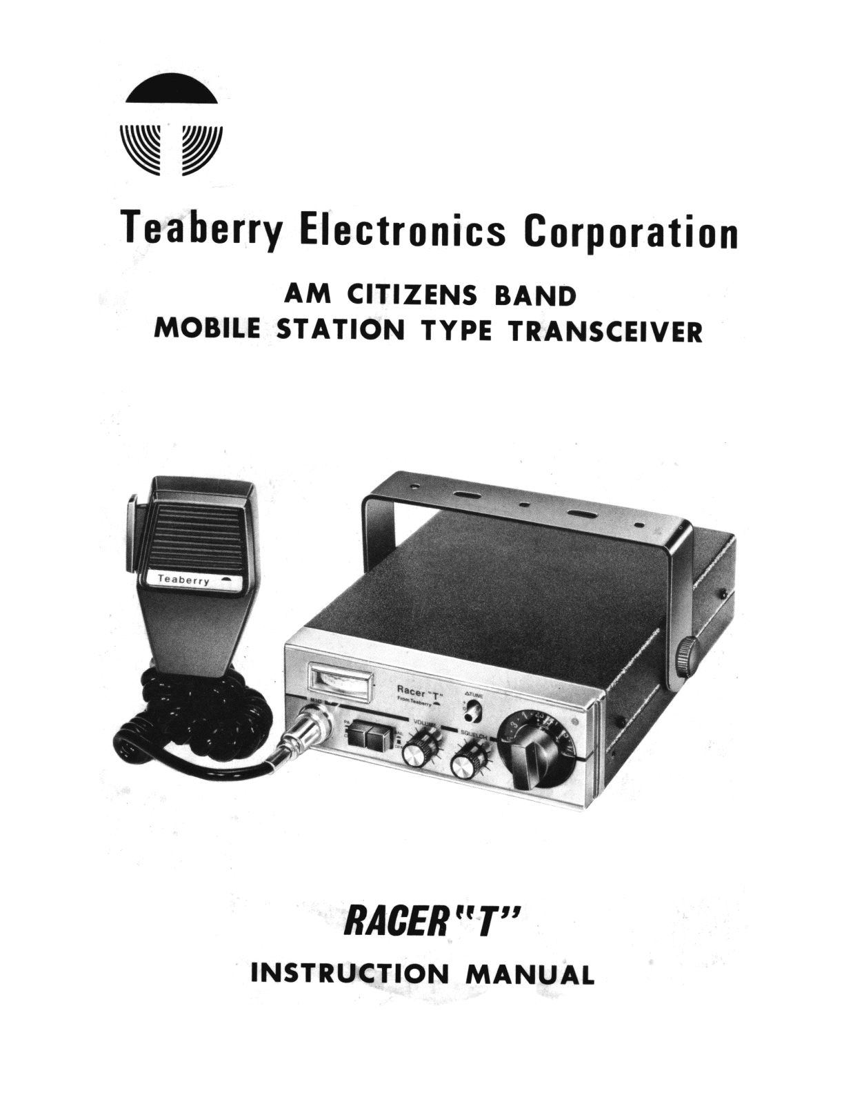 Teaberry Racer T Instruction Manual