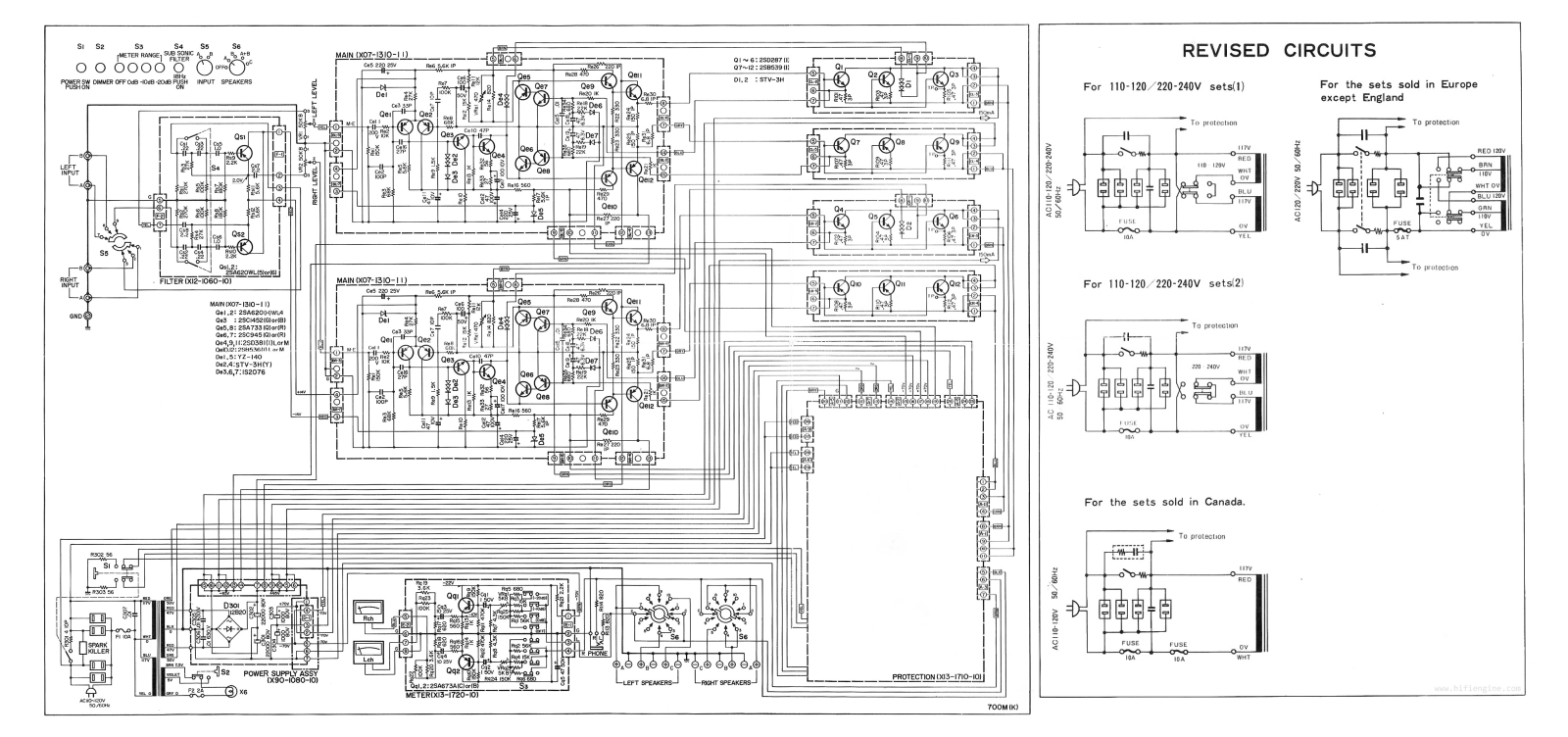 Kenwood 700-M Schematic