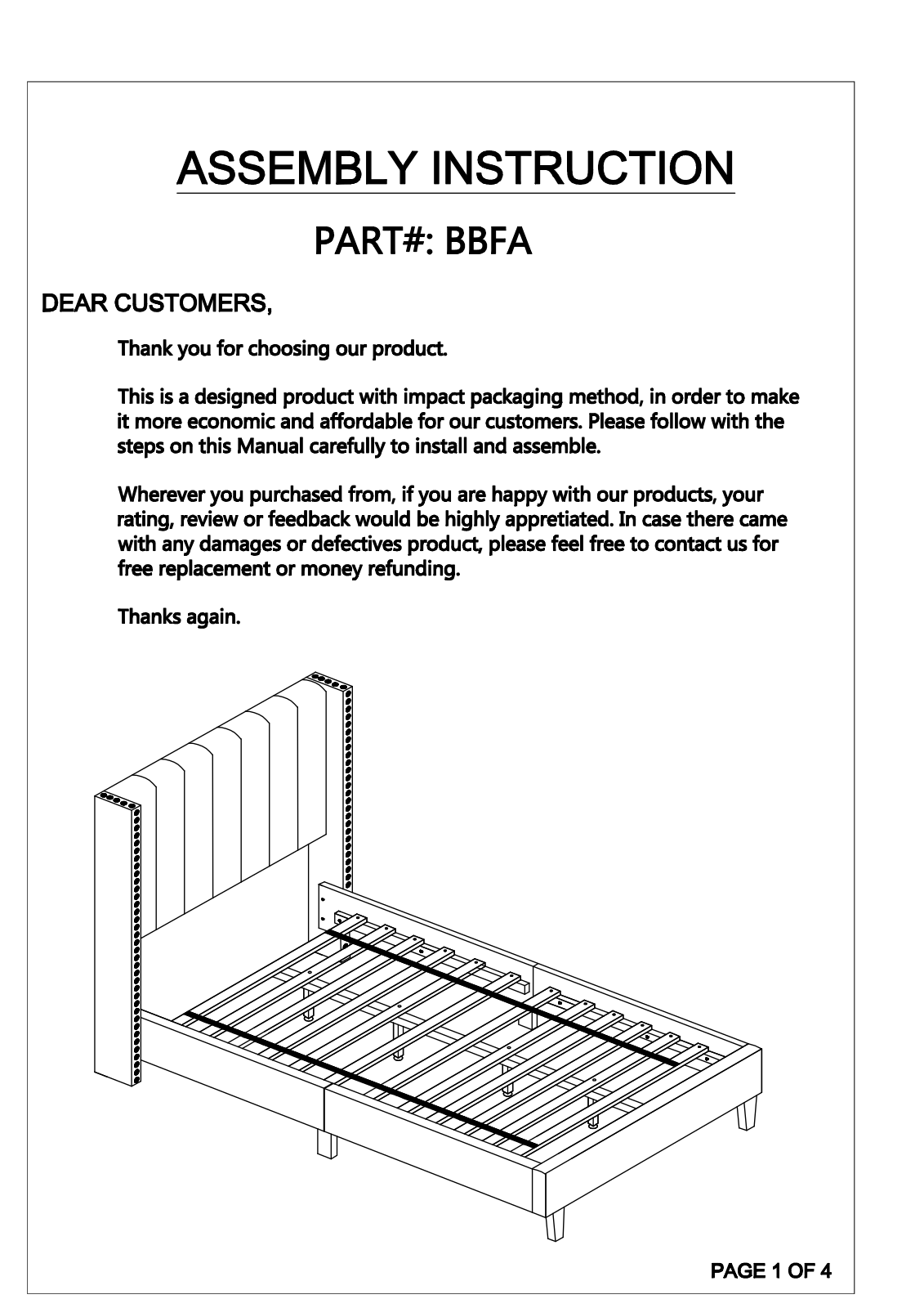 FB FAAM1221 Installation & Assembly - ManualMachine.com