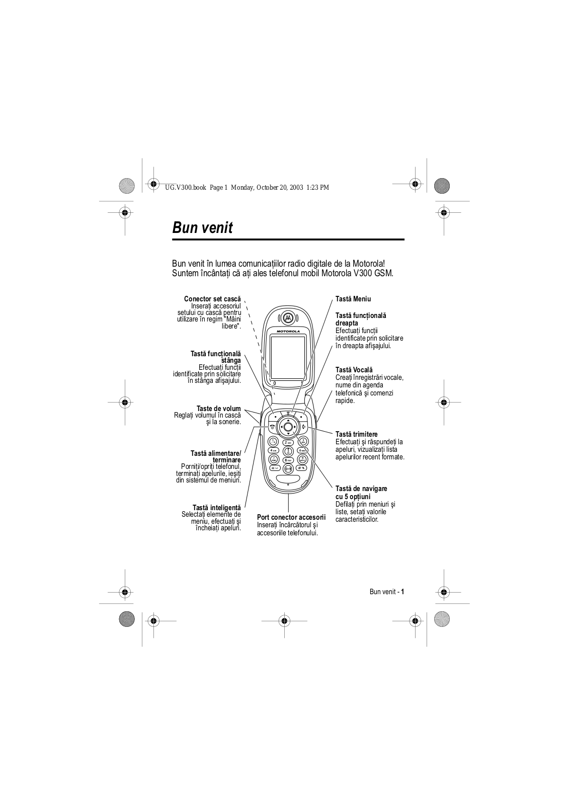 Motorola V300 User Manual