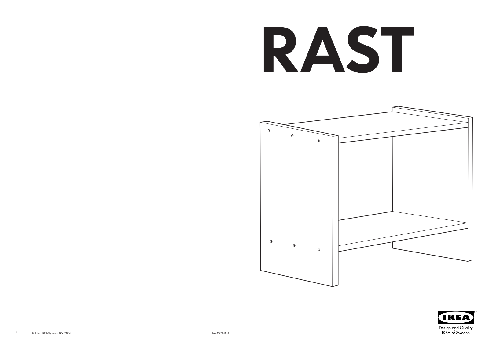 Ikea 44361109 Assembly instructions