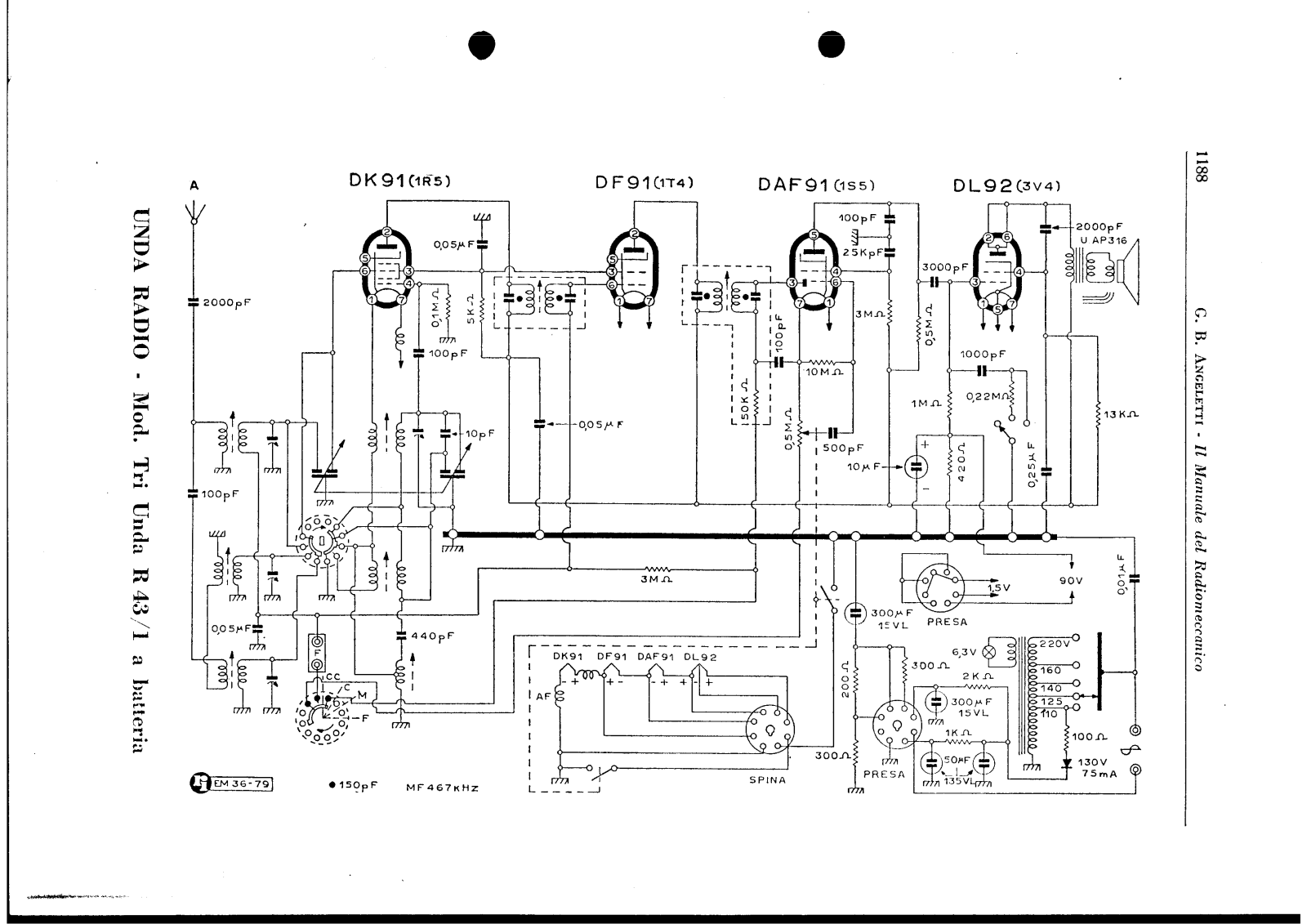 Unda Radio 43 1 schematic