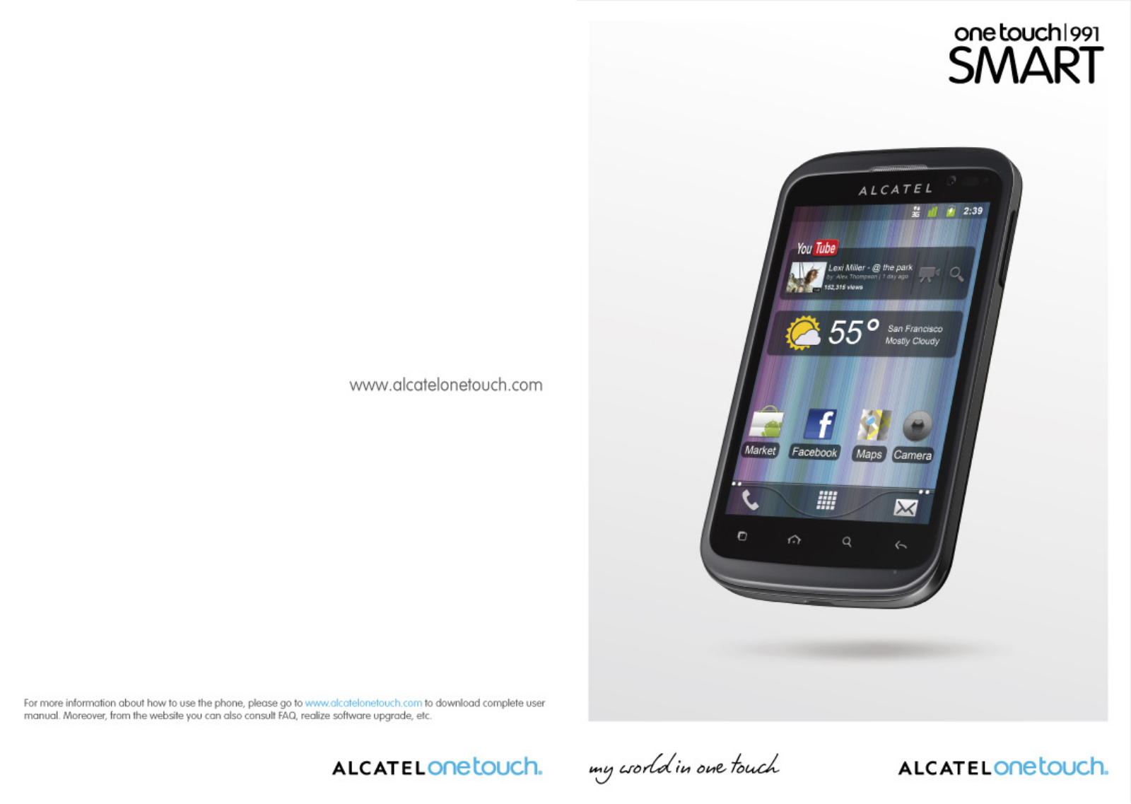 Alcatel One Touch 991D User Manual