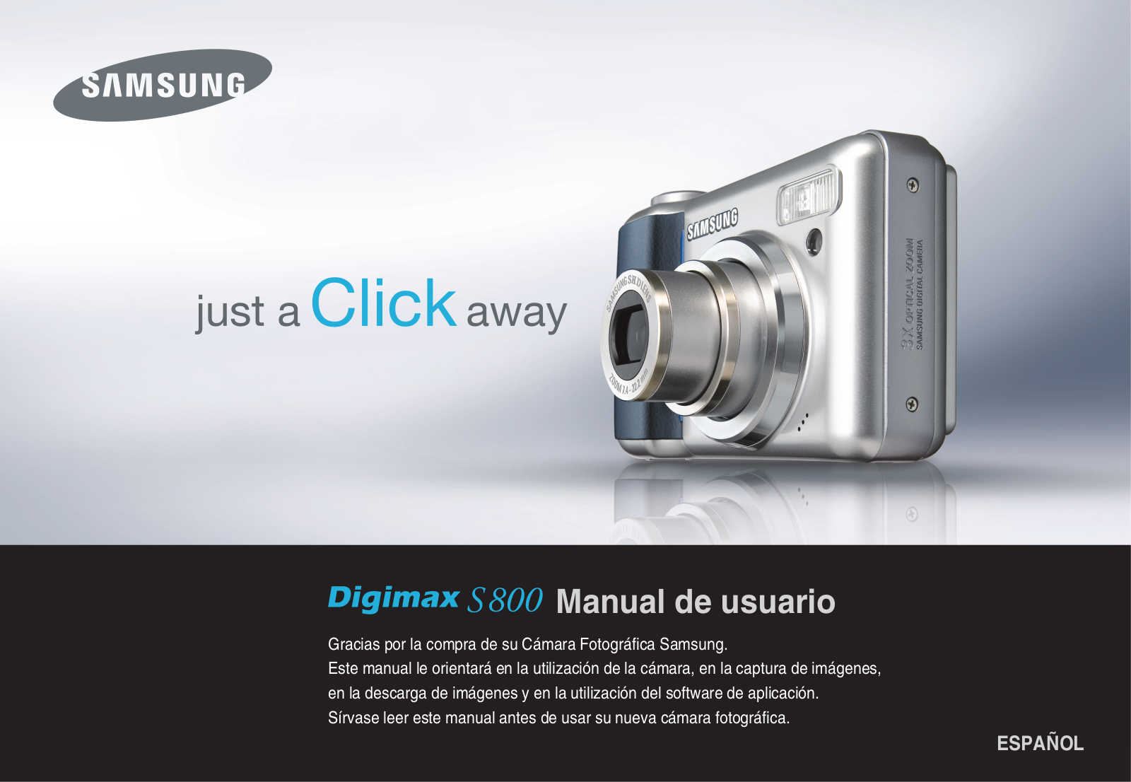 Samsung DIGIMAX S800S, DIGIMAX S800 User Manual