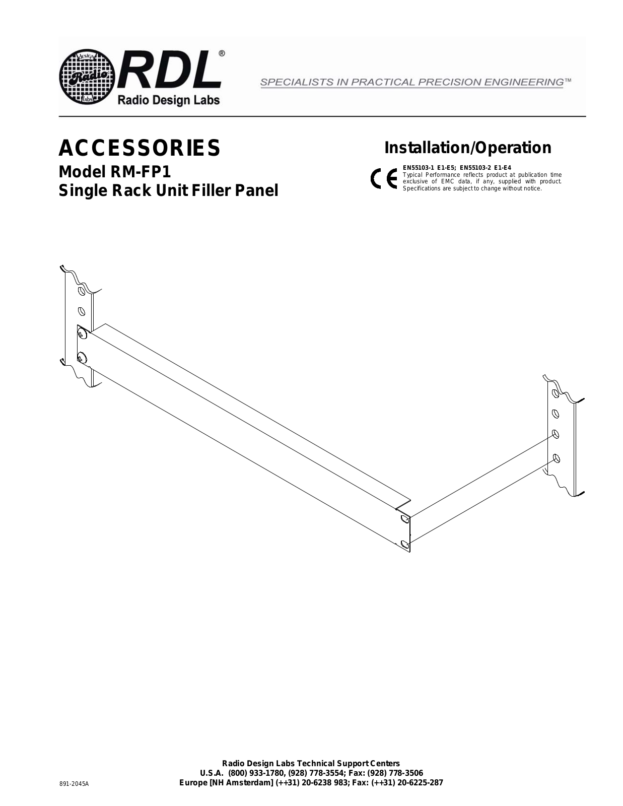 RDL RM-FP1 Datasheet - ManualMachine.com