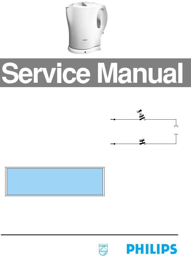 Philips HD4637PB Service Manual