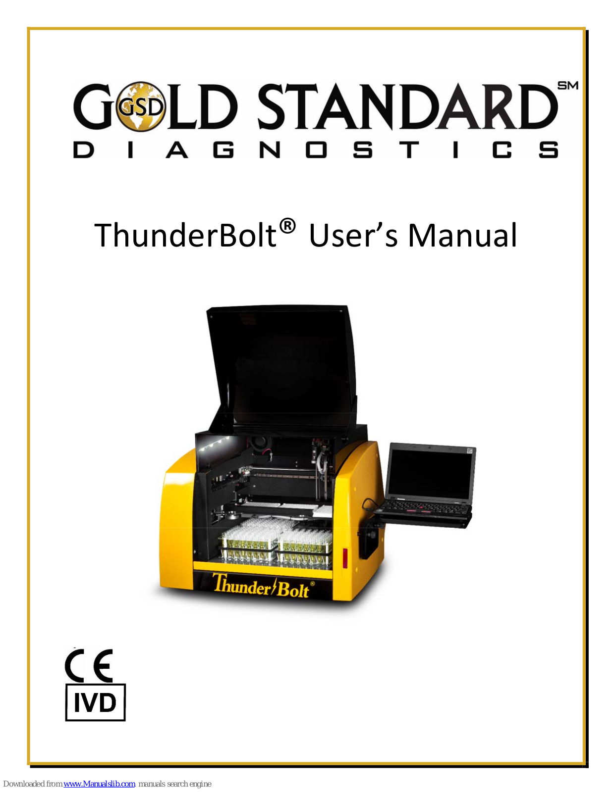 Gold Standard ThunderBolt User Manual - ManualMachine.com
