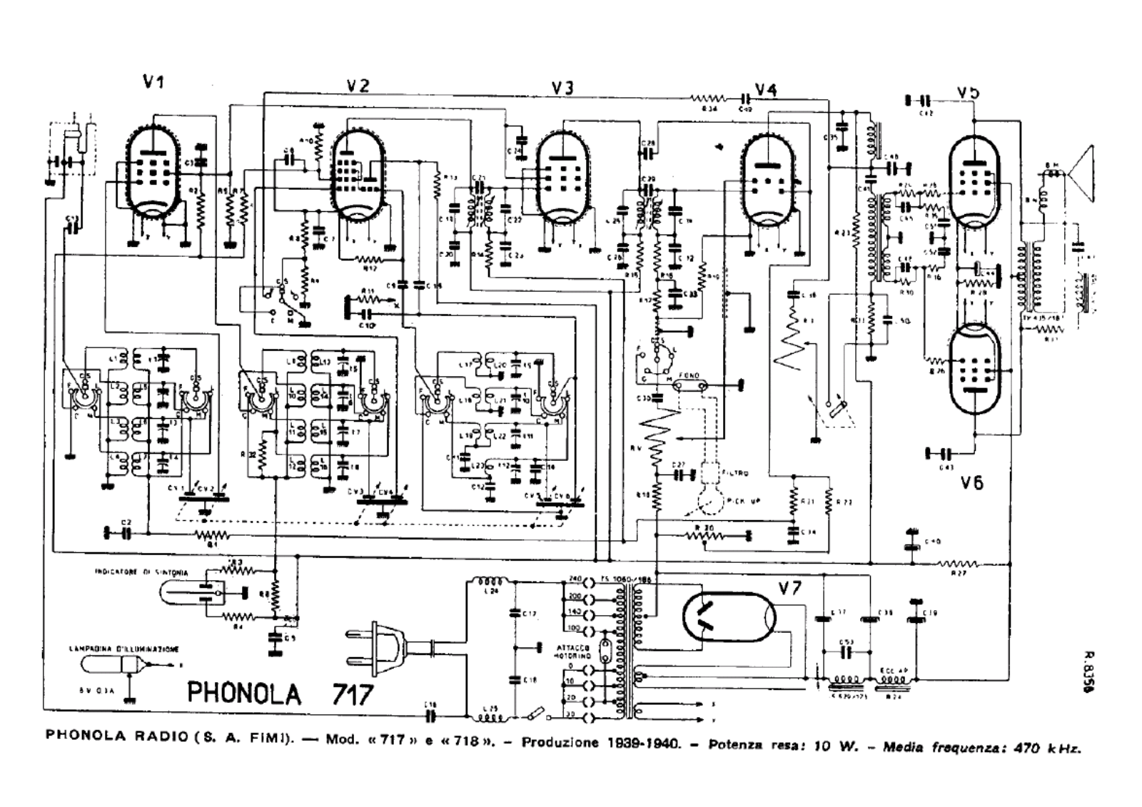 Phonola 717 schematic - ManualMachine.com