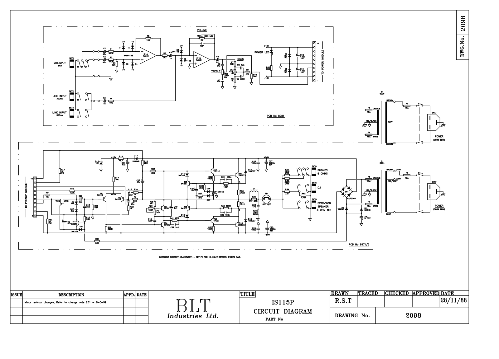 Laney IS115P Schematic - ManualMachine.com