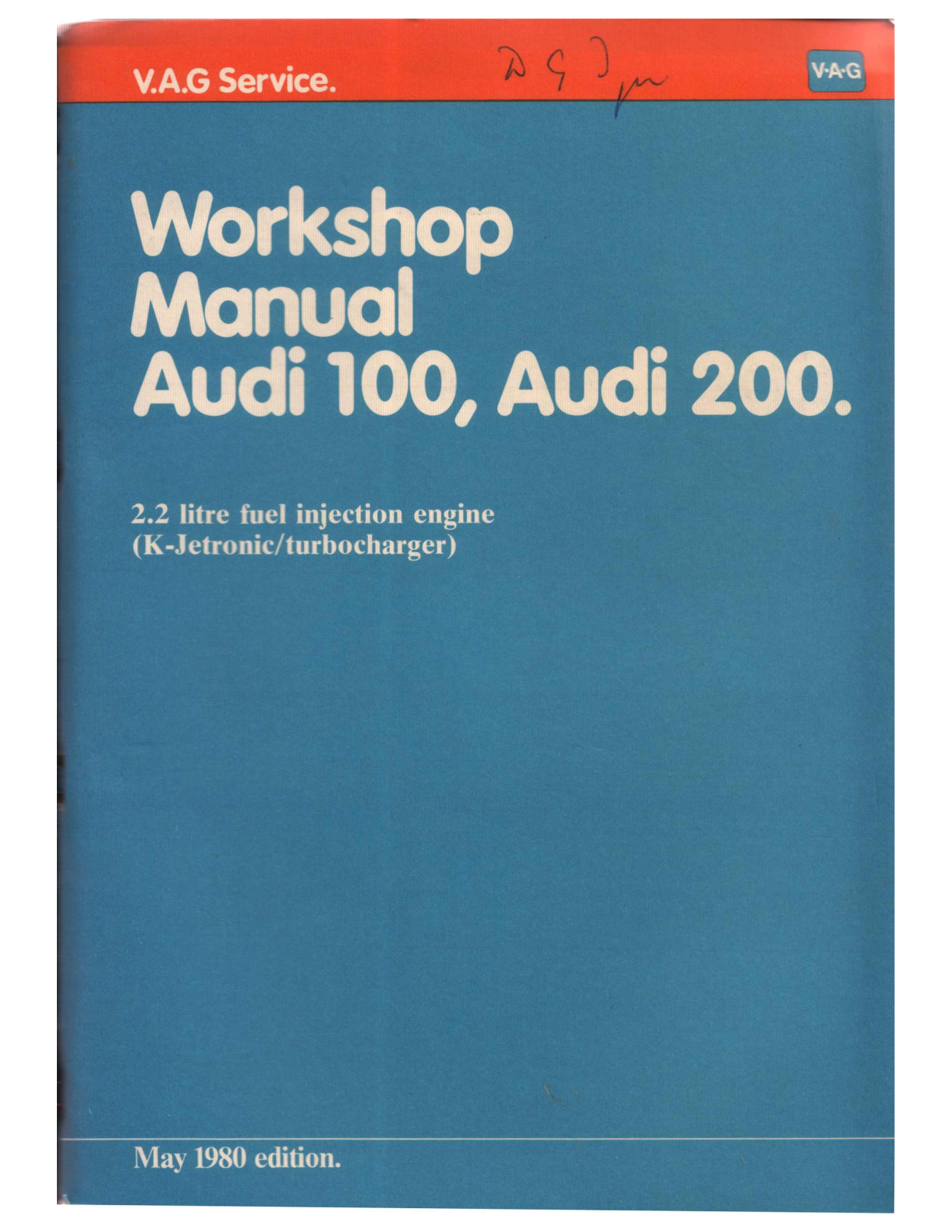 Audi 100, 200 User Manual