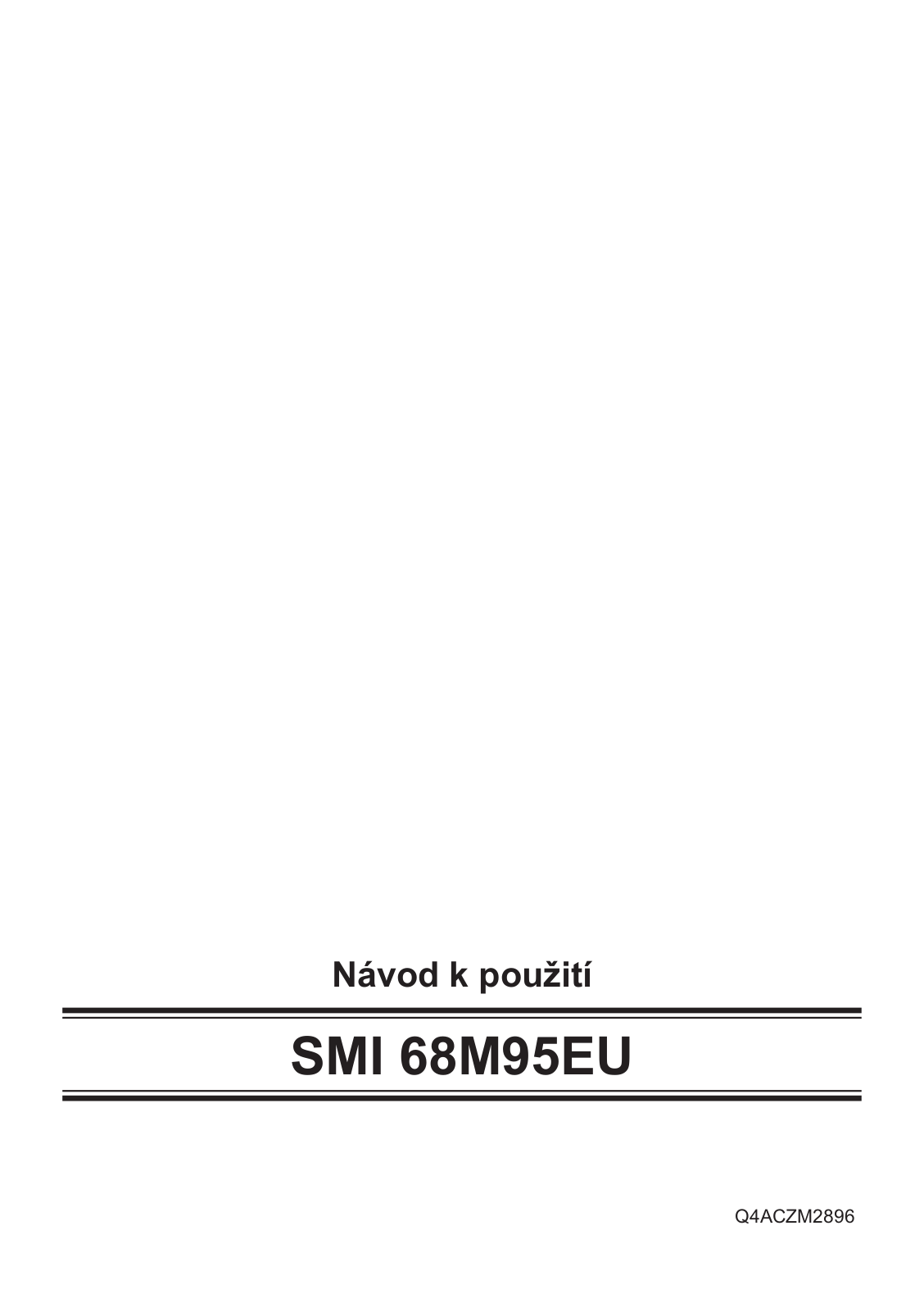 Bosch SMI 68M95EU User Manual