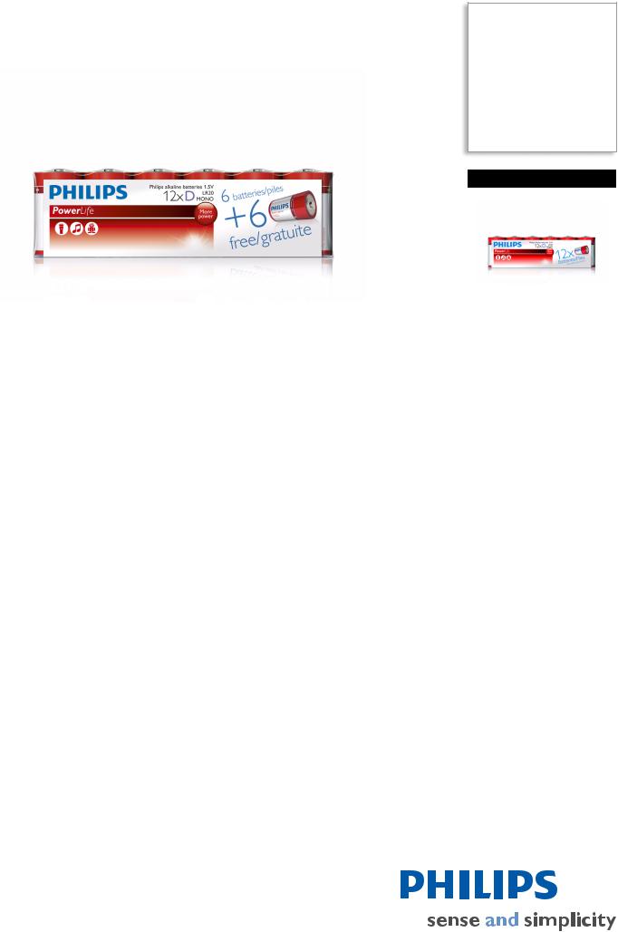 Philips LR20P12F BROCHURE