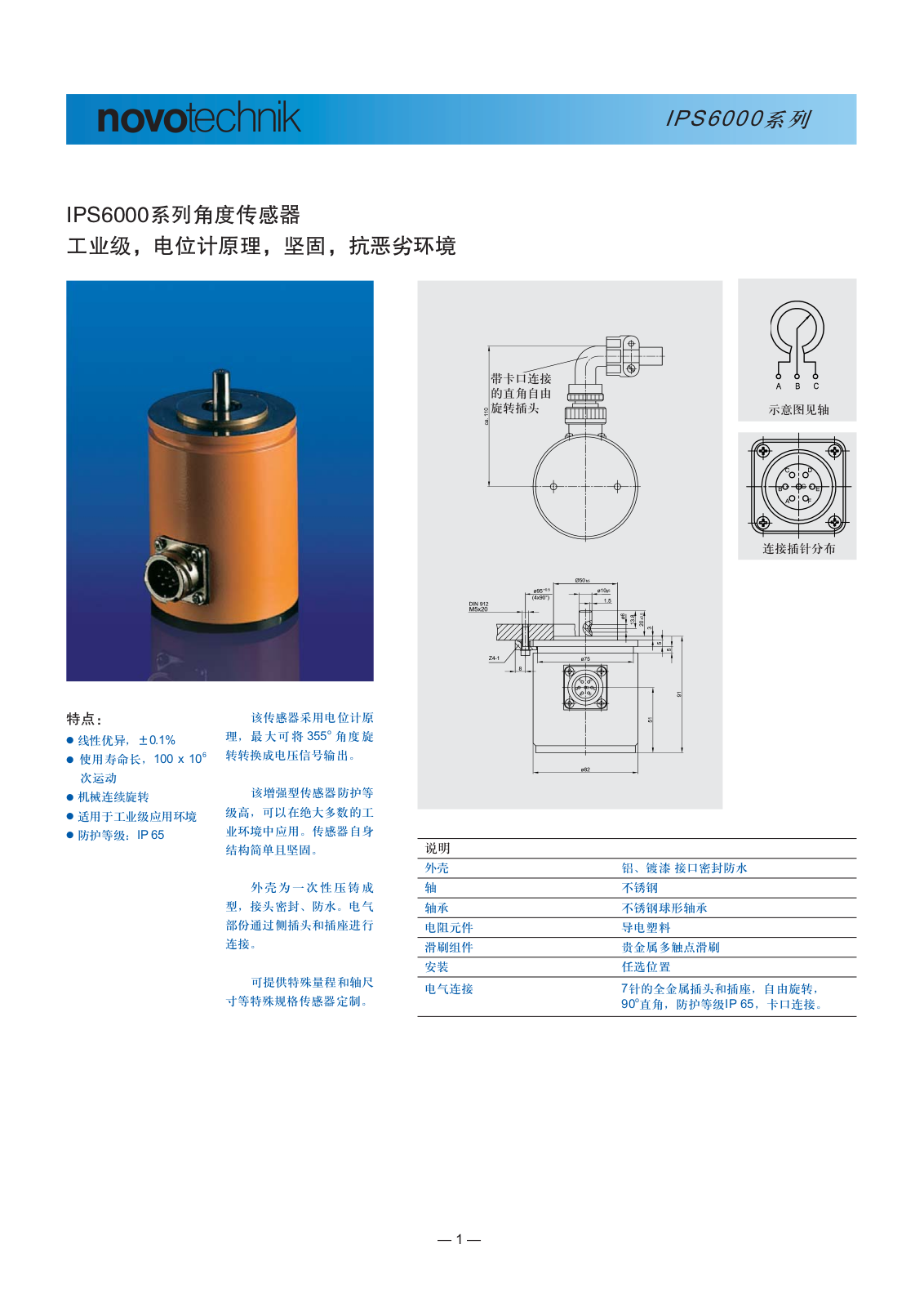 novotechnik IPS6000 User Manual