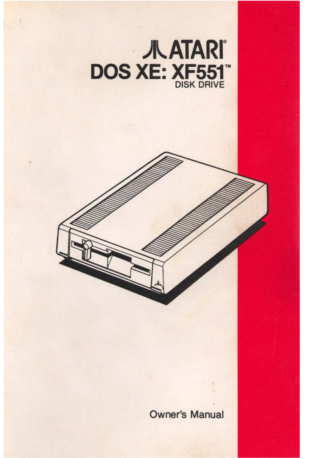 Atari XF551 Owner's Manual - ManualMachine.com