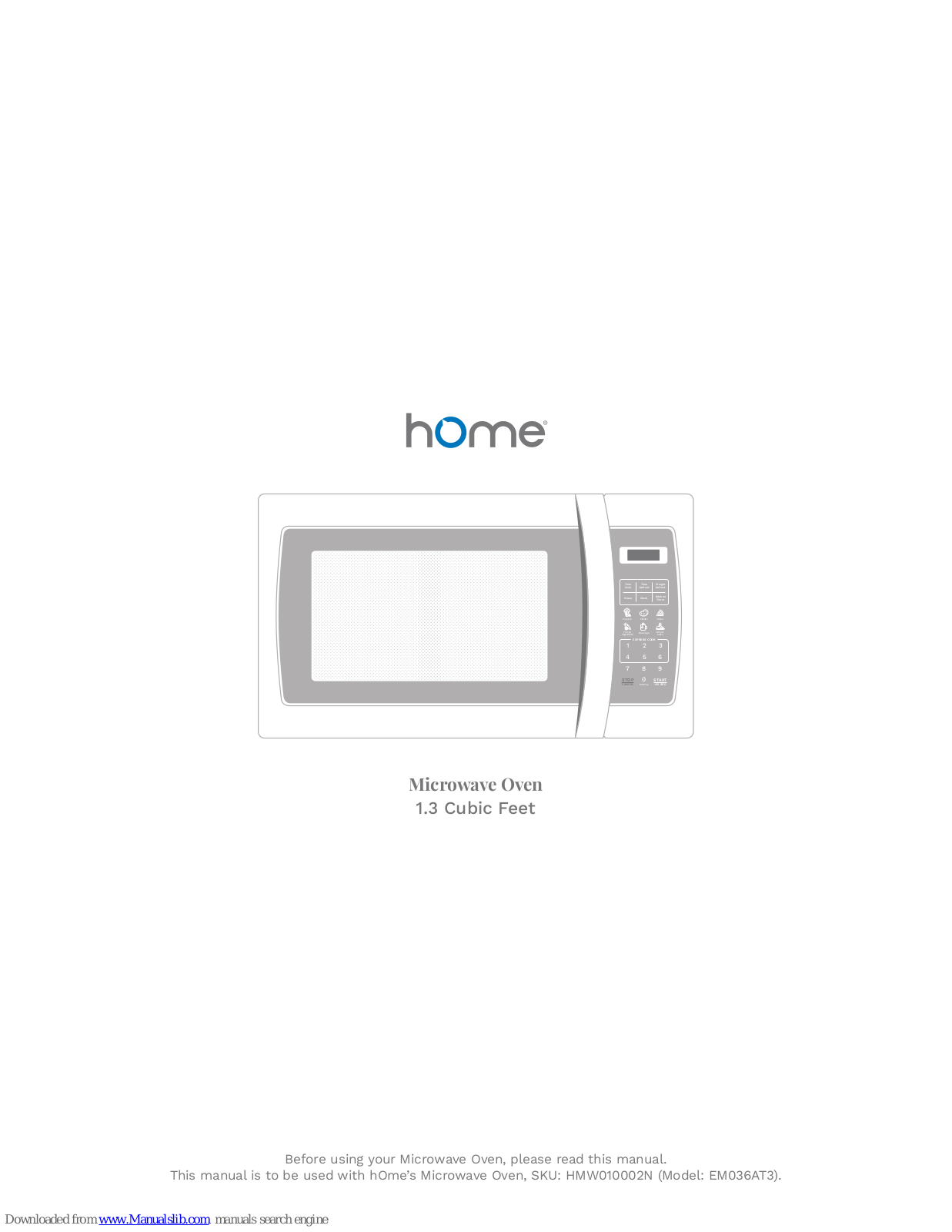 Home EM036AT3 User Manual