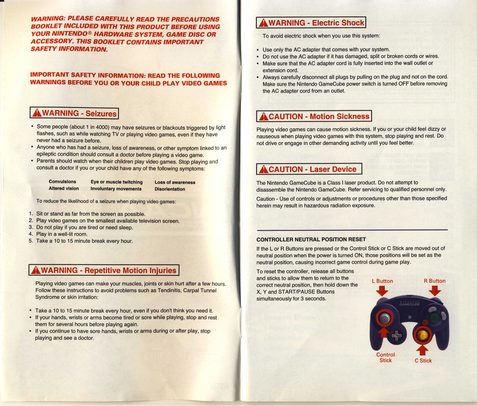 Sega GAMECUBE GAMES NCAA FOOTBALL 2K3 User Manual