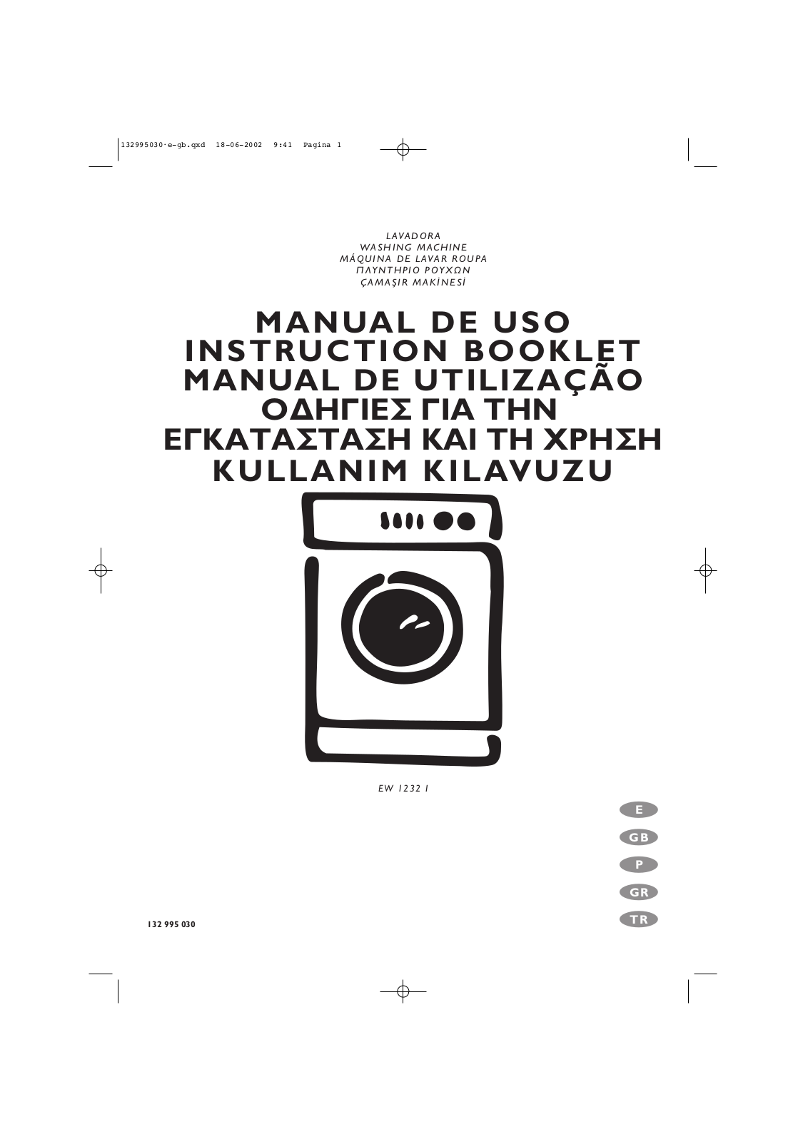 AEG EW1232I User Manual