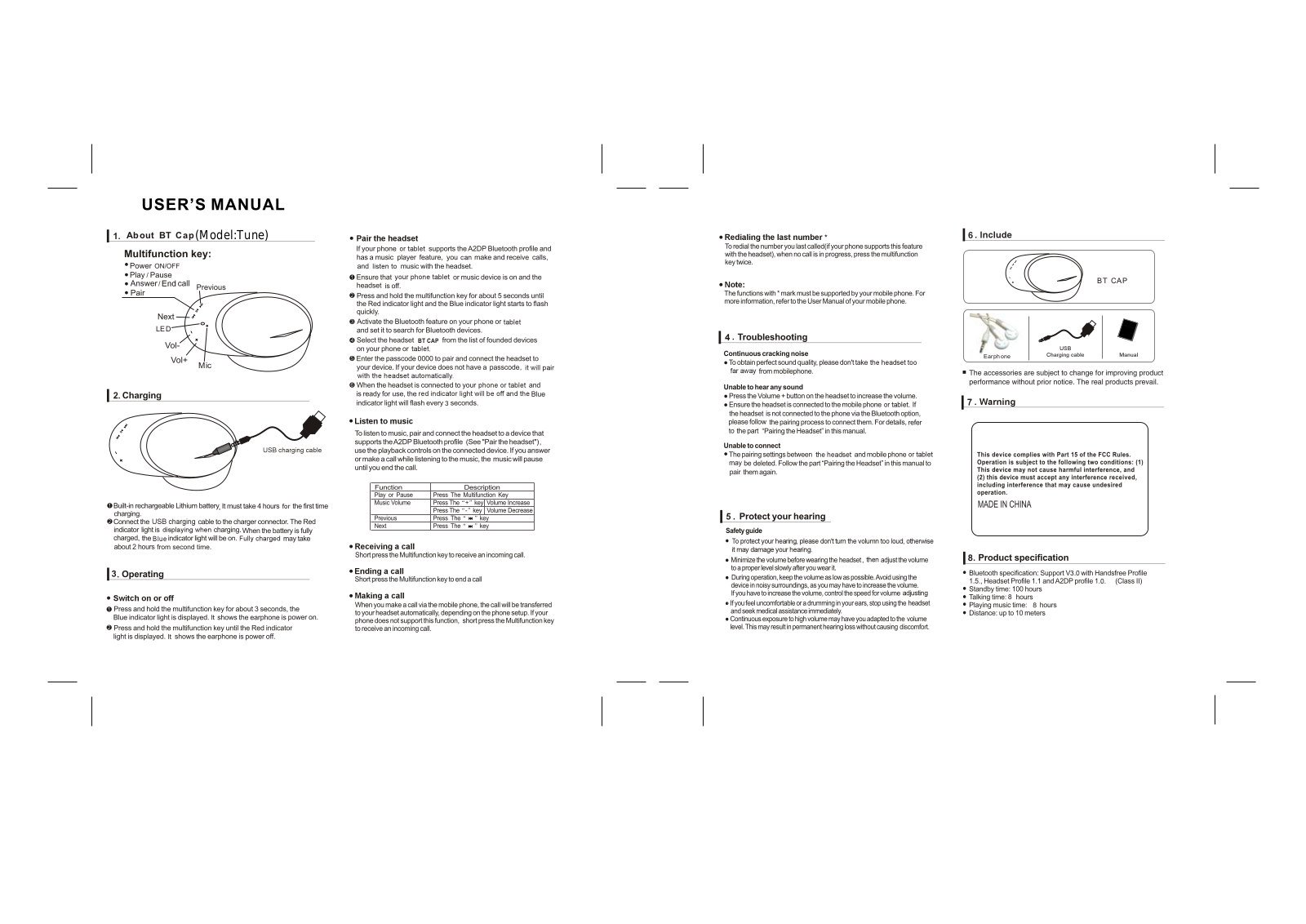 Dynamics TUNE User Manual