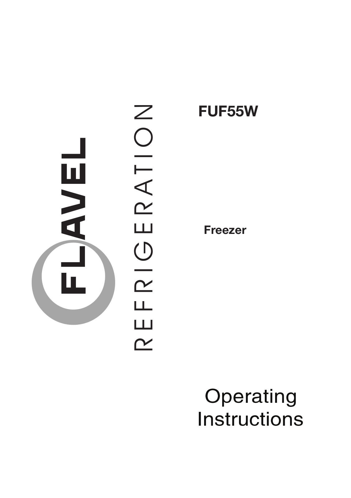 Flavel FUF55W User Manual